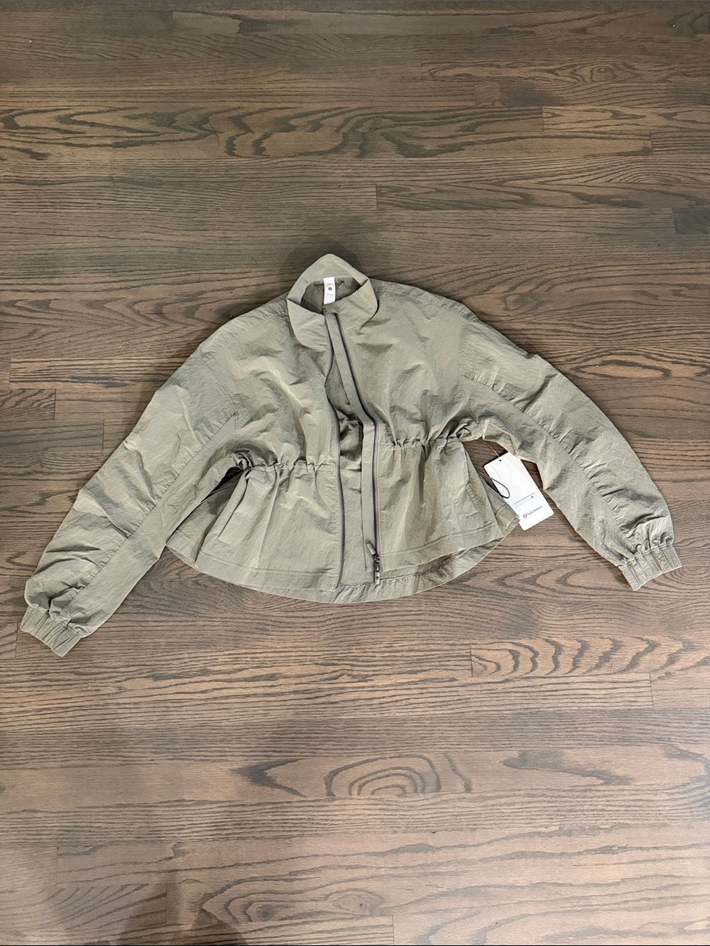 lululemon athletica Olive Green Bomber Jacket